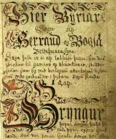 Фрагмент рукописи JS 409 8vo 1759-1773